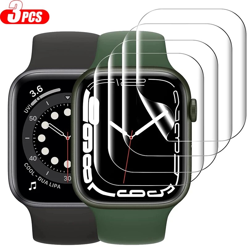Hydrogel Screen Protector - Screenprotector Voor Apple Watch Serie 9