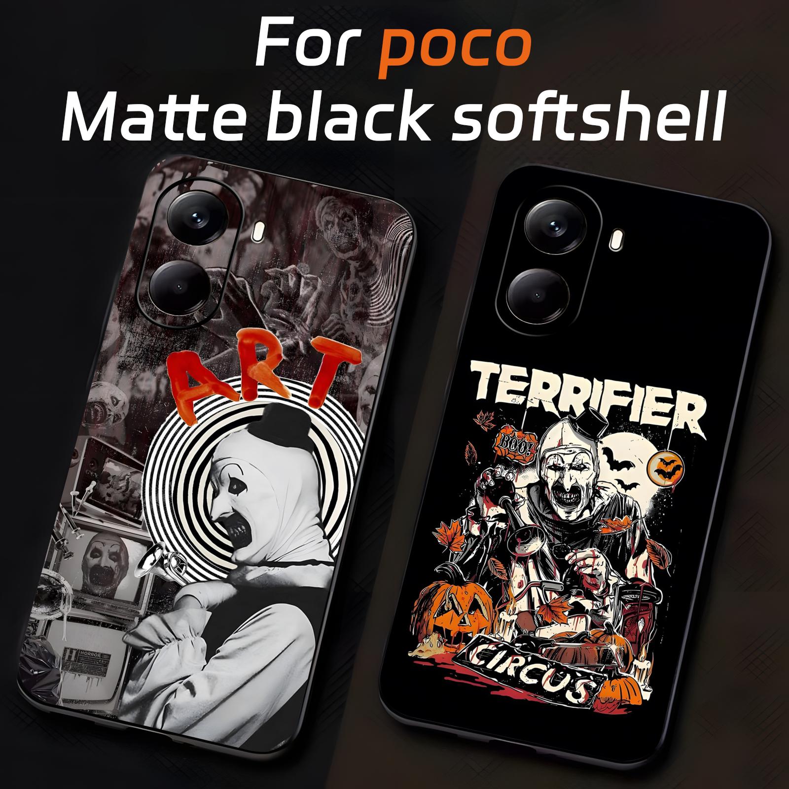 Xiaomi Poco X6 - Art the Clown telefoonhoesje voor Xiaomi