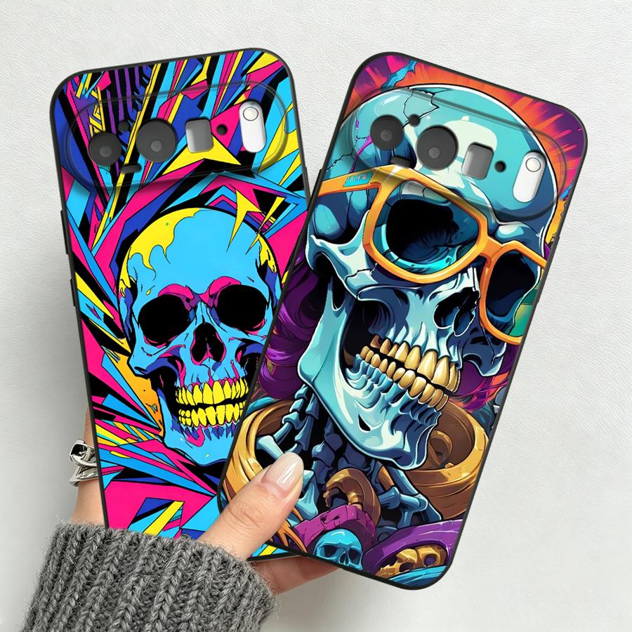 Neon Pop Art Skull Case voor G - Google Pixel 9 Pro recensie en prijs