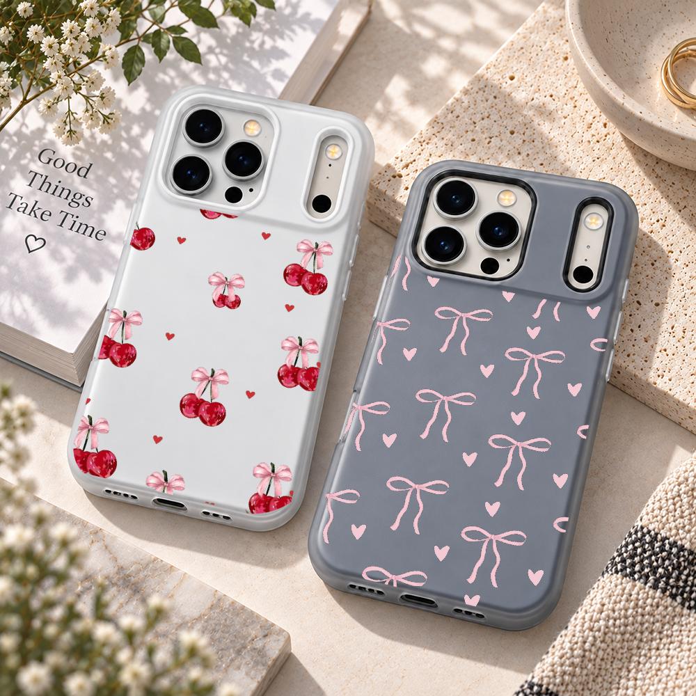 Schattig roze hart met strik t - Apple Iphone 15 Pro Max recensie en prijs