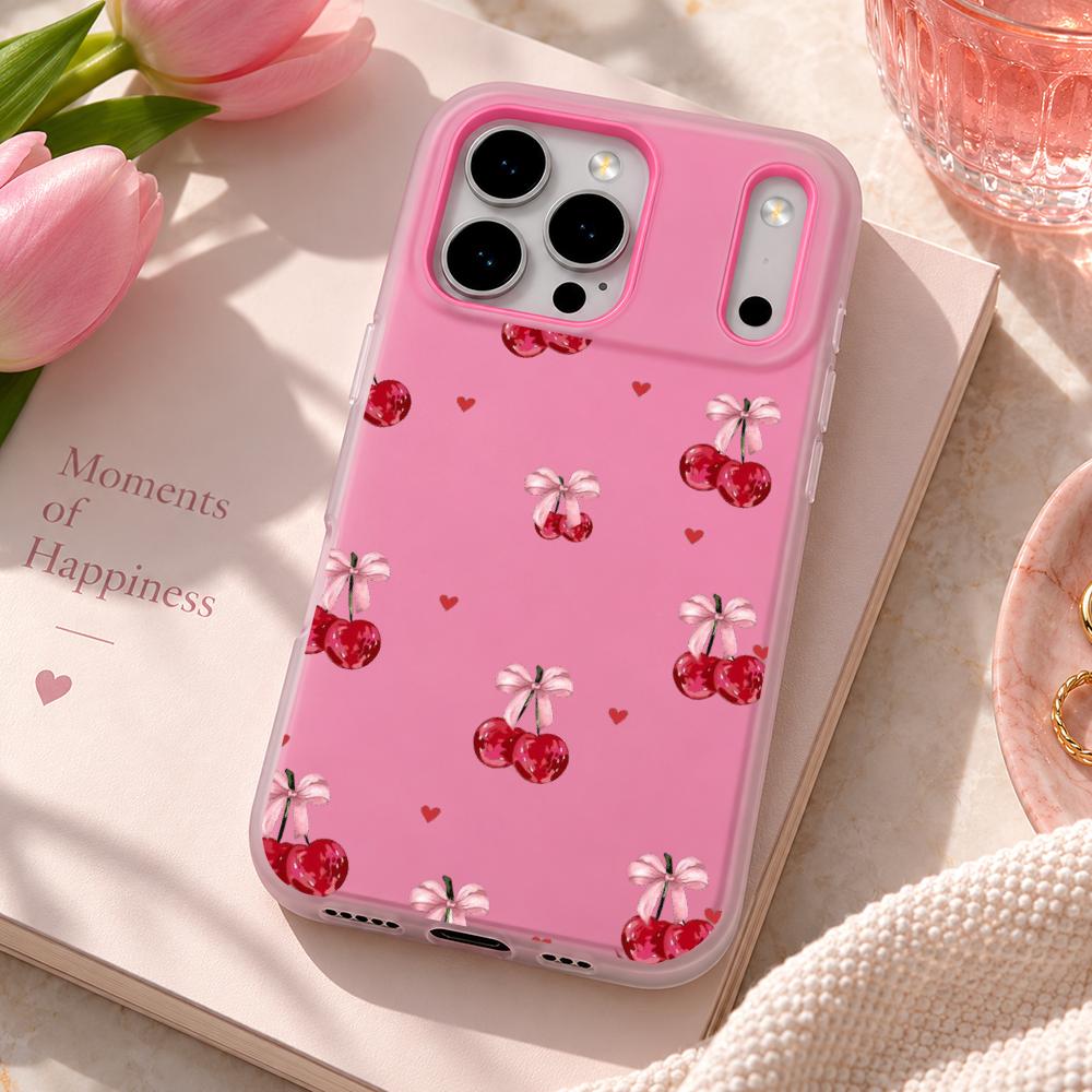 Schattig roze hart met strik t - Apple Iphone 15 Pro Max recensie en prijs