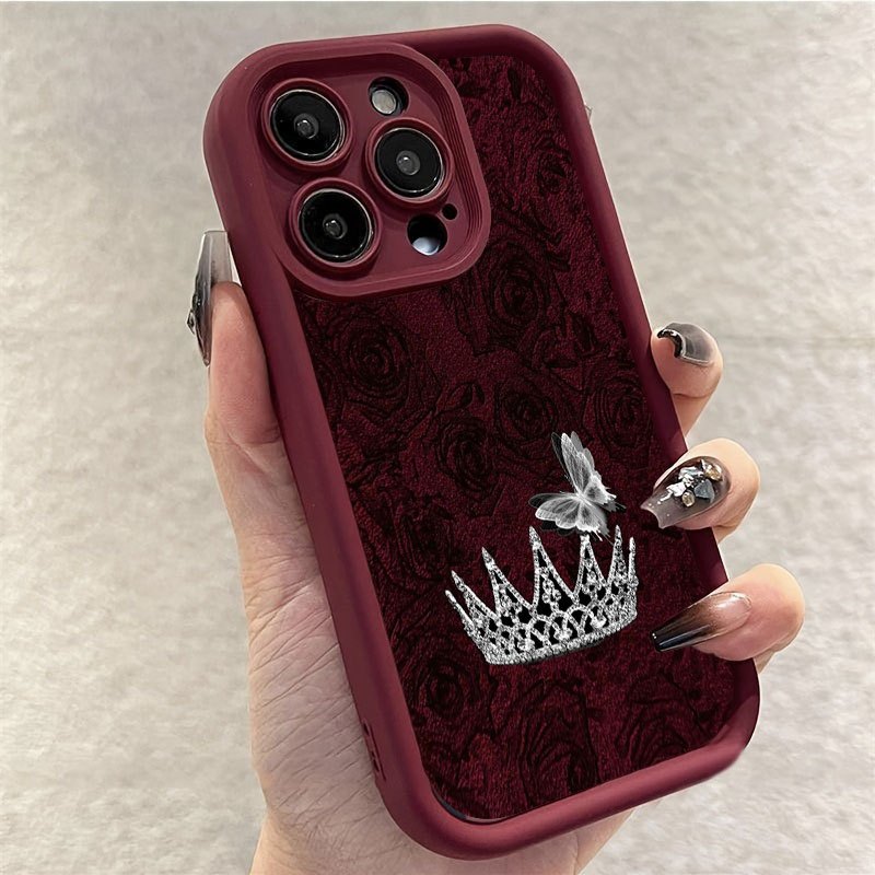 Telefoonhoesje Rode Roos Zilve - Apple Iphone 15 Pro Max recensie en prijs
